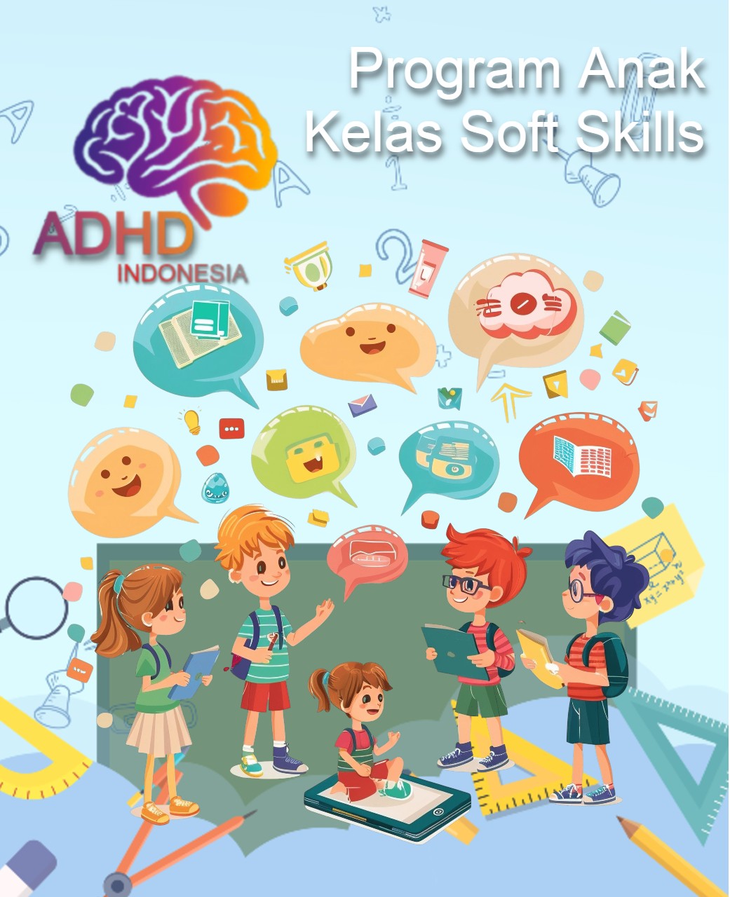 Program ADHD Indonesia Kabupaten Teluk Wondama Kelas Soft Skills Anak ADHD