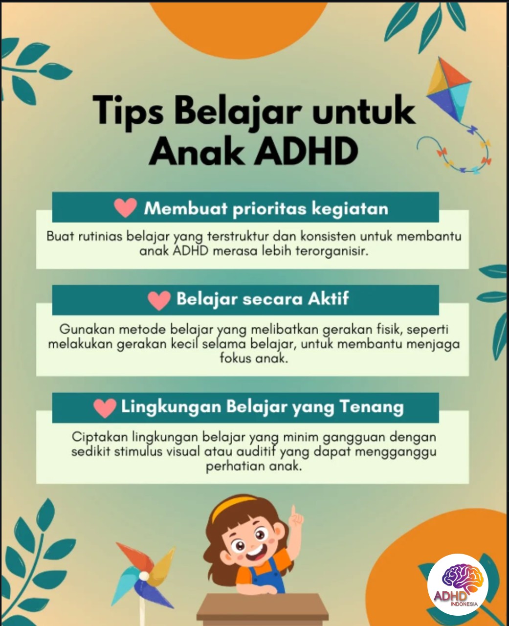 Strategi Belajar yang Cocok untuk Anak ADHD di Kabupaten Teluk Wondama